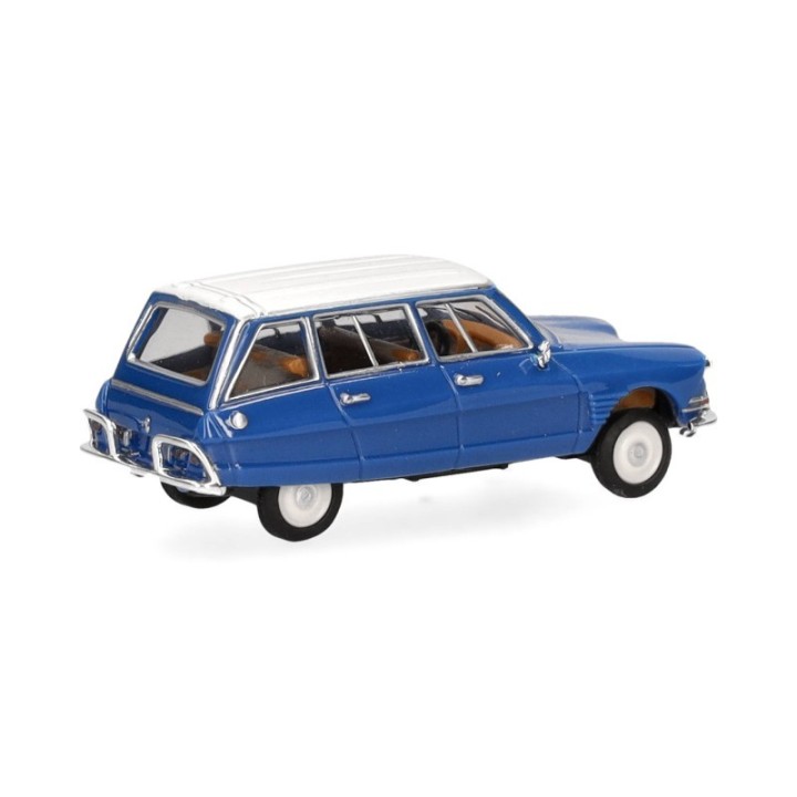 Herpa Citroen AMI 6 Break enzianblå/Dach hvid – produktbillede 2