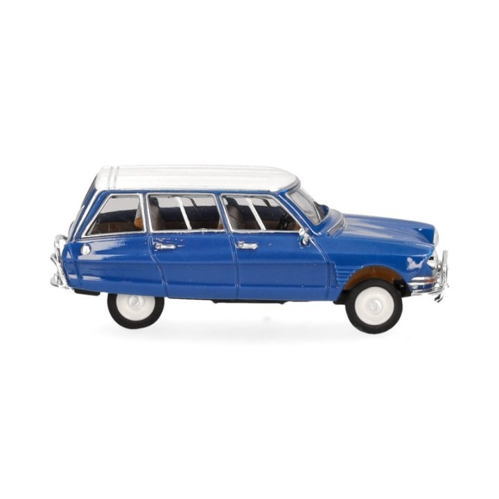 Herpa Citroen AMI 6 Break enzianblå/Dach hvid – produktbillede 3
