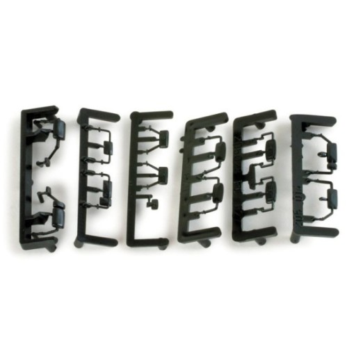 Herpa Spiegel für LKW (Mercedes-Benz S/MAN F8/Scania 3er/DAF 3300/Volvo F10/MAN F2000)