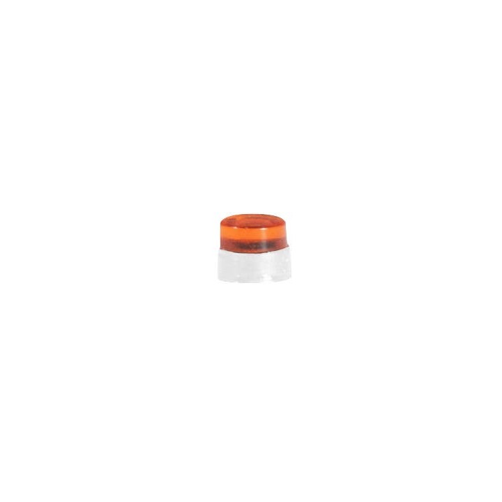 Herpa Tilbehør flache Rundumleuchten für LKW orangetransparent