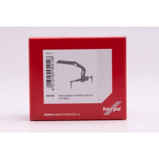 Herpa Hiab læssekran X-HIPRO 232 E-3 mit Haken