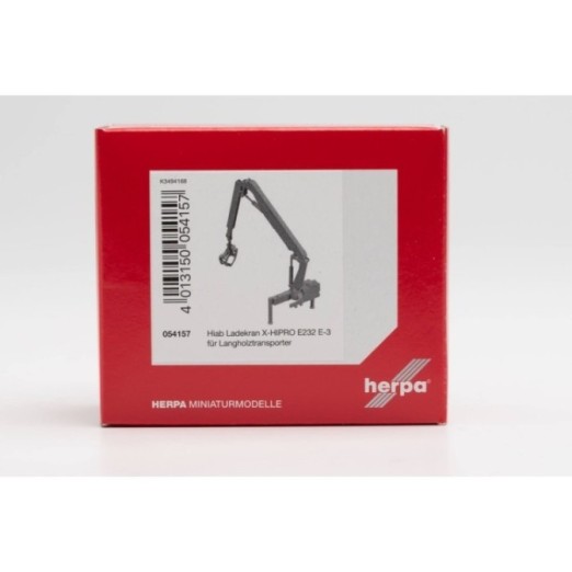 Herpa Hiab X-HIPRO 232-E3 læssekran für Holztransporter