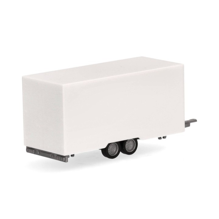 Herpa Kofferanhænger 4 7m für PKW/Transporter hvid – produktbillede 2