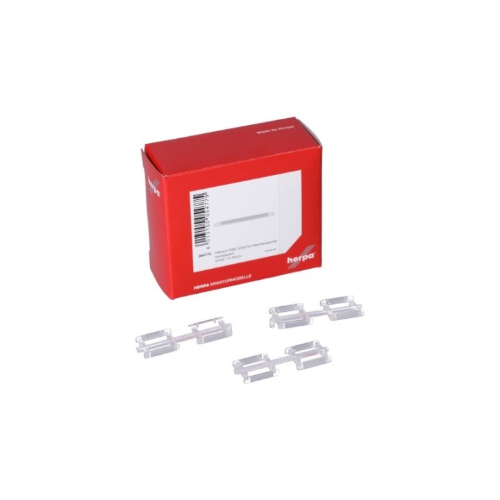 Herpa Tilbehør Hänsch DBS 5000 für Kleintransporter transparent (12 stk.) – produktbillede 2