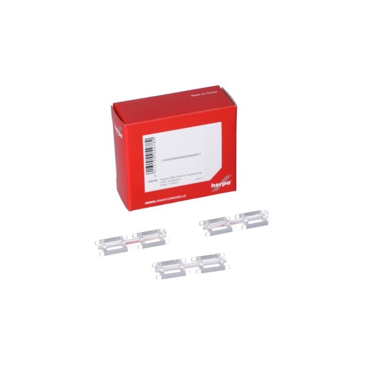 Herpa Tilbehør Hänsch DBS 5000 für Zugm/LKW transparent (12 stk.) – produktbillede 2