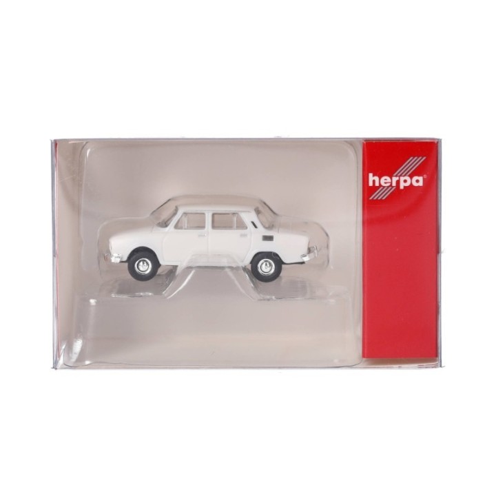 Herpa Skoda 110L alpinehvid (Spur TT) – produktbillede 5