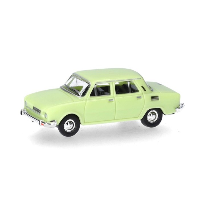 Herpa Skoda 110L lindgrøn (Spur TT)