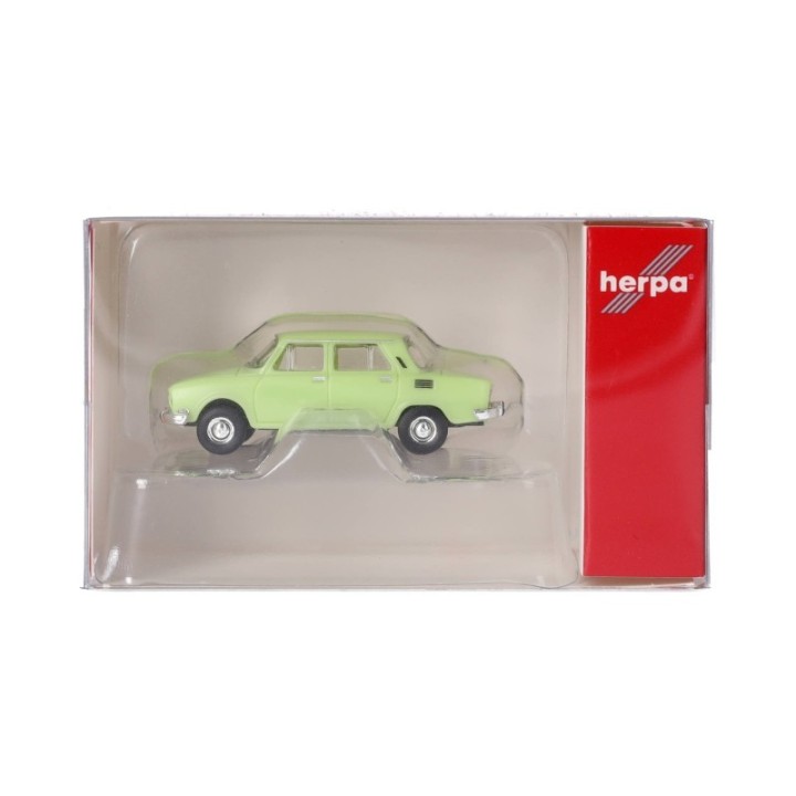 Herpa Skoda 110L lindgrøn (Spur TT) – produktbillede 5