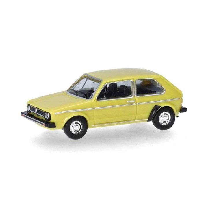 Herpa VW Golf I brillantgul (Spur TT)
