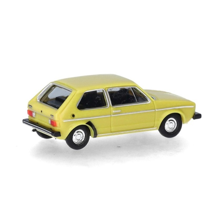Herpa VW Golf I brillantgul (Spur TT) – produktbillede 2