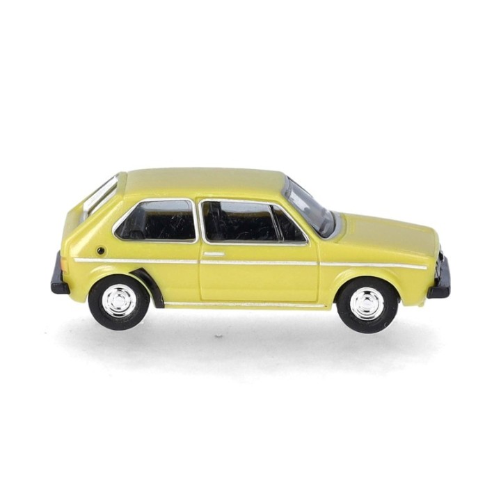 Herpa VW Golf I brillantgul (Spur TT) – produktbillede 3