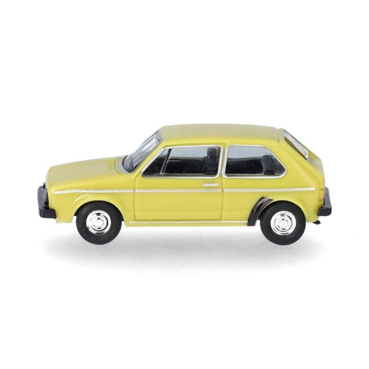 Herpa VW Golf I brillantgul (Spur TT) – produktbillede 4
