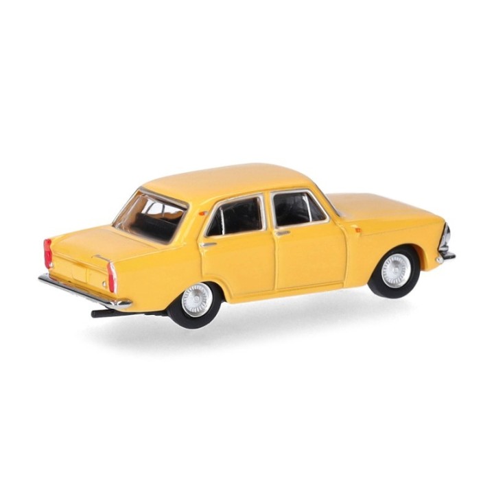 Herpa Moskwitsch 408 (Spur TT) gul – produktbillede 2