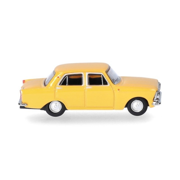 Herpa Moskwitsch 408 (Spur TT) gul – produktbillede 3