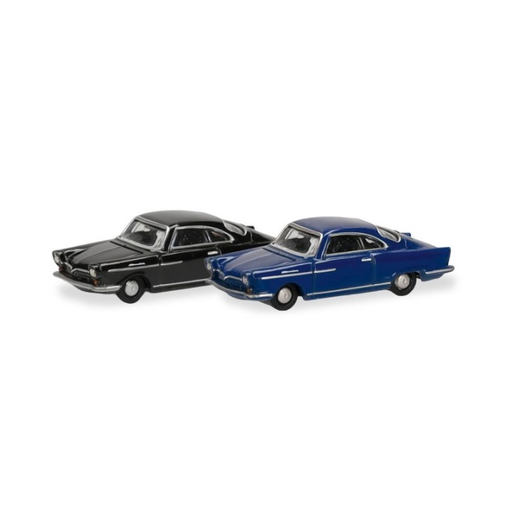Herpa Spur N 2 stk. NSU Sportprinz blå und sort