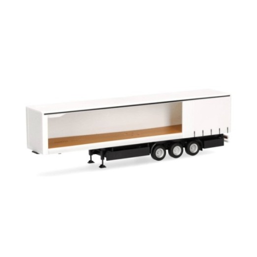 Herpa Gardintrailertrailer seitlich offen 3-akslet