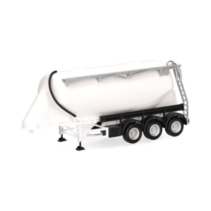 Herpa Eutersilotrailer Feldbinder 35m³ 3-akslet hvid