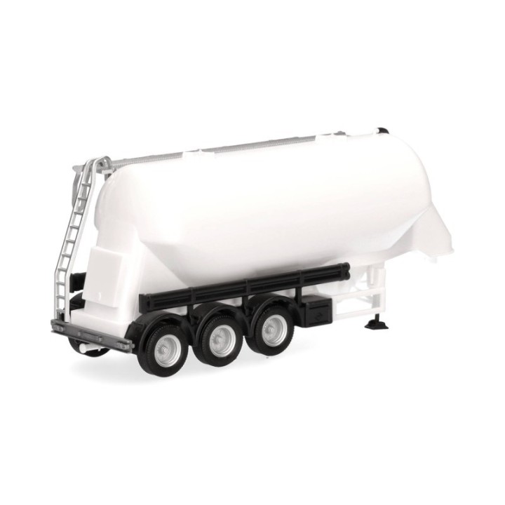 Herpa Eutersilotrailer Feldbinder 35m³ 3-akslet hvid – produktbillede 2