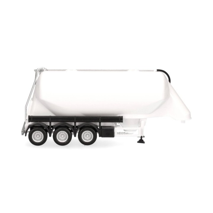 Herpa Eutersilotrailer Feldbinder 35m³ 3-akslet hvid – produktbillede 3