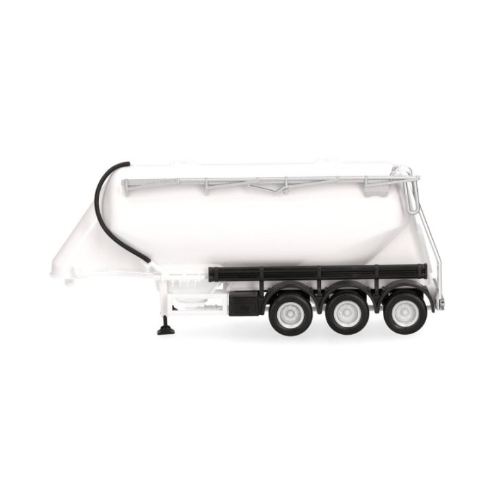 Herpa Eutersilotrailer Feldbinder 35m³ 3-akslet hvid – produktbillede 4
