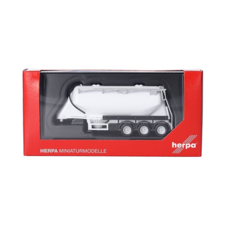 Herpa Eutersilotrailer Feldbinder 35m³ 3-akslet hvid – produktbillede 5