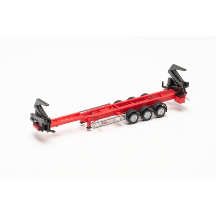 Herpa Hammar Containerseitenlader rød – produktbillede 3