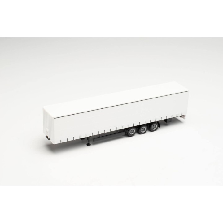 Herpa Gardintrailer-trailer 15 Meter hvid – produktbillede 3