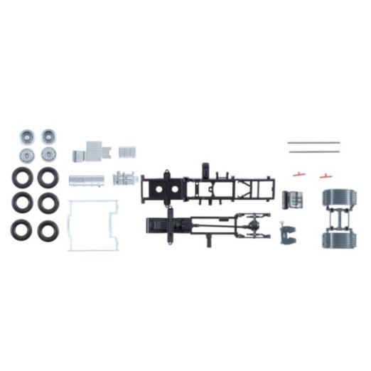 Herpa Chassis Volvo FH mit ChassisverkleidungIndhold: 2 stk