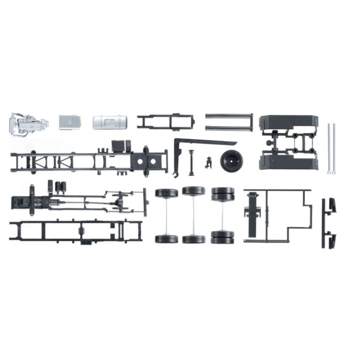 Herpa Chassis Mercedes-Benz Actros LKW mit Abrollkinematik Indhold: 2 stk