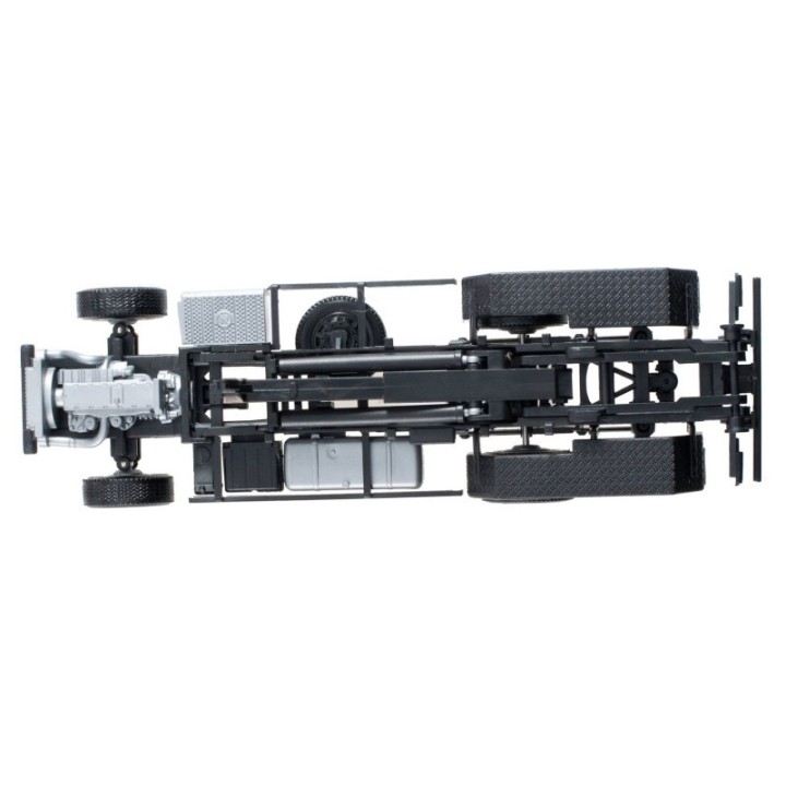 Herpa Chassis Mercedes-Benz Actros LKW mit Abrollkinematik Indhold: 2 stk – produktbillede 2