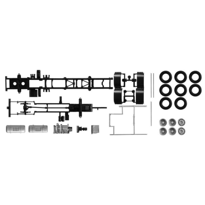 Herpa Chassis Volvo FH LKW 3-achs Indhold: 2 stk