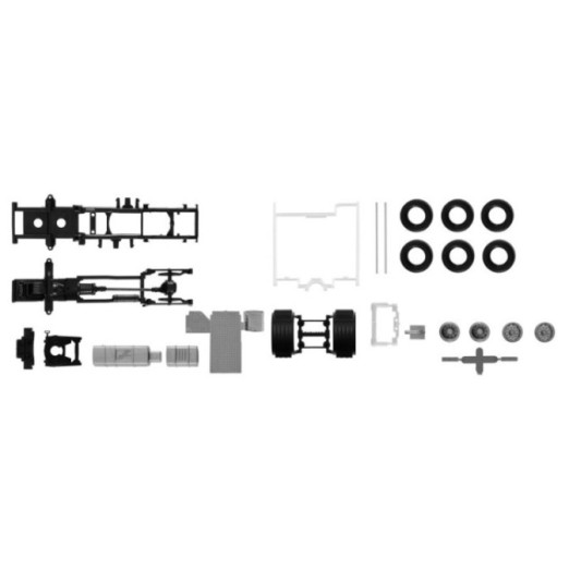 Herpa Chassis Scania CS 20 mit Chassisverkleidung