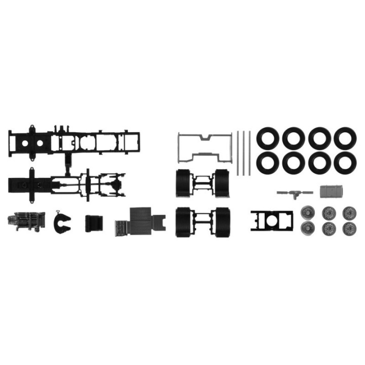 Herpa Chassis Volvo FH 6x2 mit Chassisverkleidung