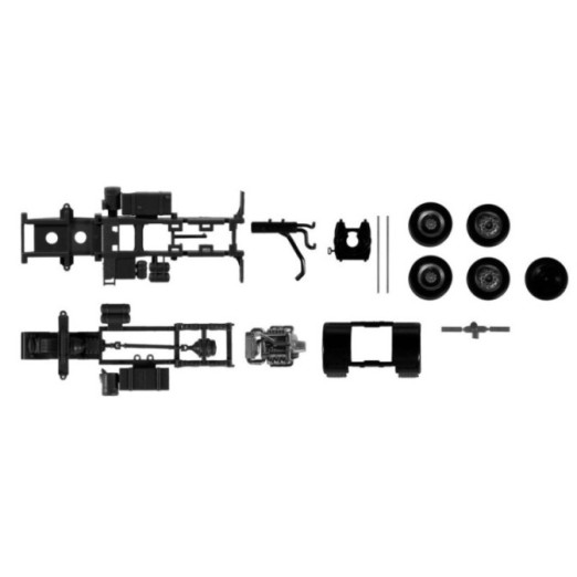 Herpa Chassis Mercedes-Benz SK 2-achs
