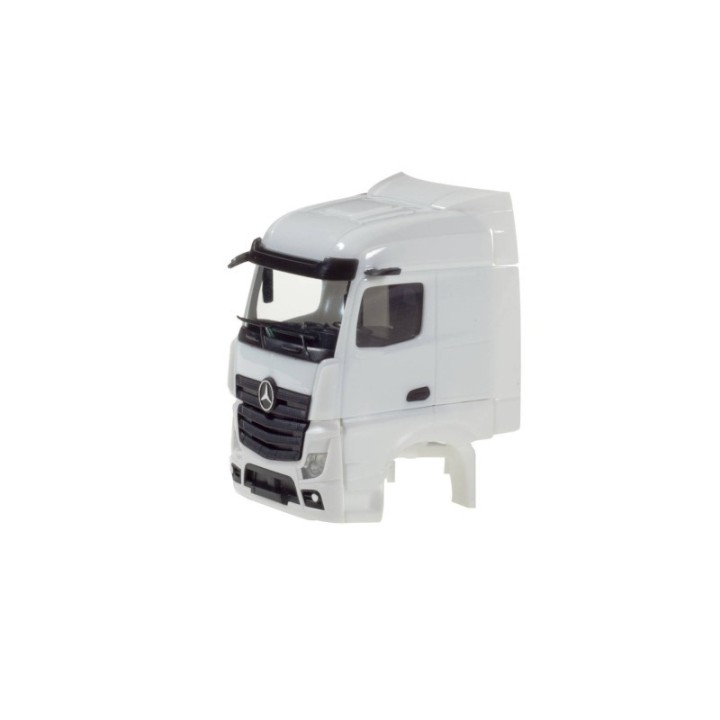 Herpa Mercedes-Benz Actros Streamspace 2.5 2018 mit vindafviser Grill separatIndhold: 2 stk