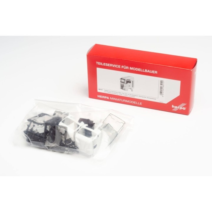 Herpa Reservedelsservice førerhus MAN TGX GM mit vindafviser und Chassisverkleidung (2 stk.) – produktbillede 3