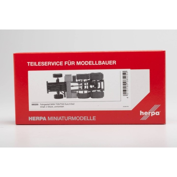 Herpa Reservedelsservice chassis MAN TGS / TGX Euro 6 6x2 2stk – produktbillede 4