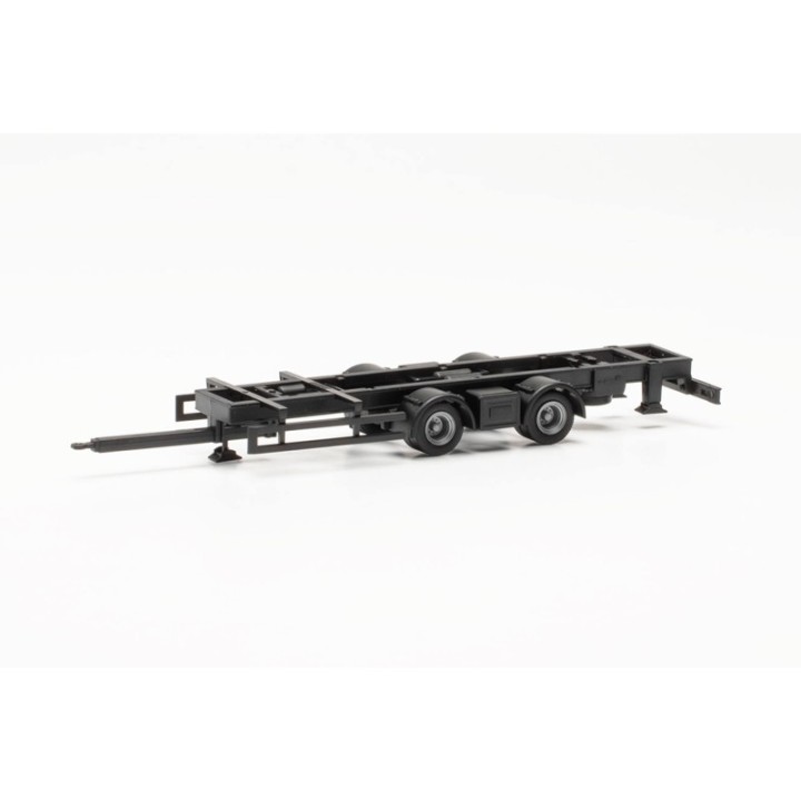 Herpa Reservedelsservice Tandem-Hängerchassis für Volumenzüge 7 82m mit Festaufbau 2 stk