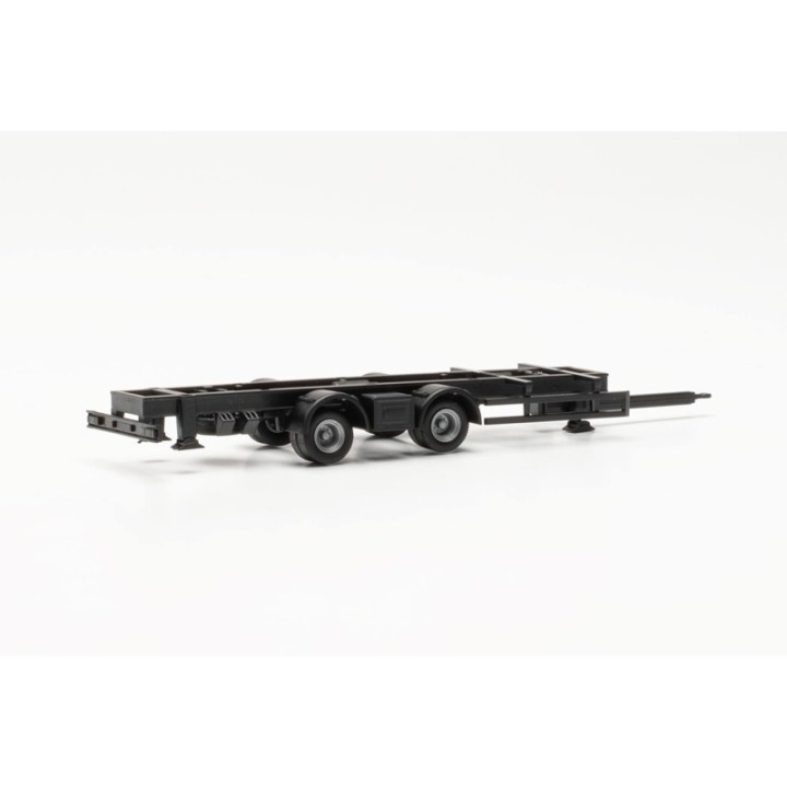 Herpa Reservedelsservice Tandem-Hängerchassis für Volumenzüge 7 82m mit Festaufbau 2 stk – produktbillede 2