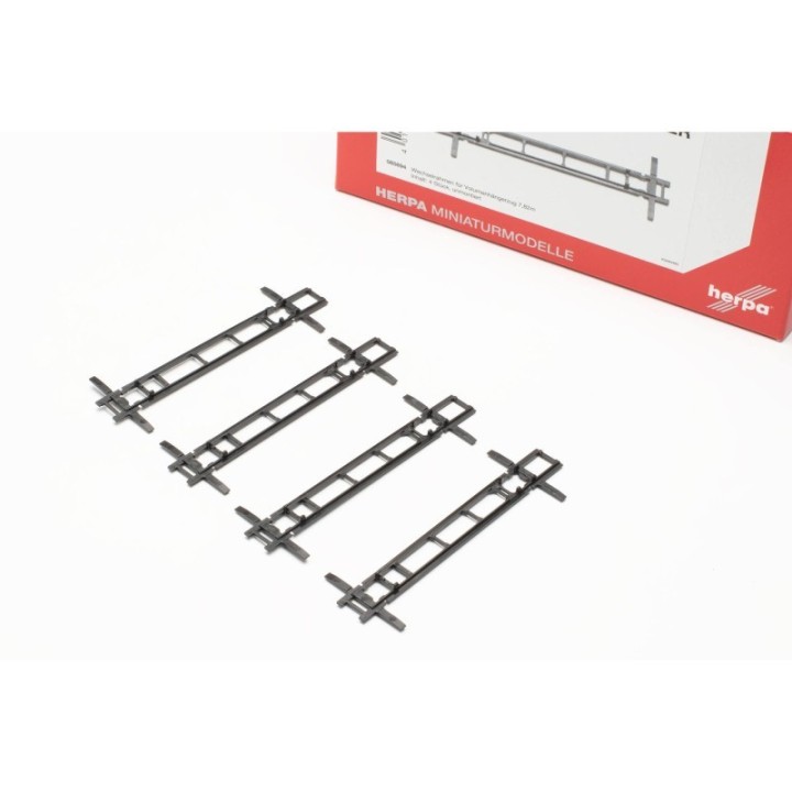 Herpa Wechselrahmen für Volumenhängerzüge 7 82m (4 stk.) – produktbillede 2