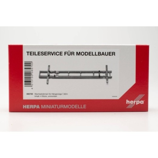 Herpa Wechselrahmen für Hängerzüge 7 82m (4 stk.)