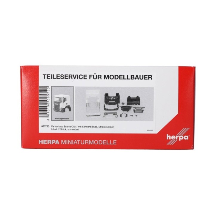 Herpa Reservedelsservice førerhus Scania CG17 Straßenversion (2 stk.) – produktbillede 2