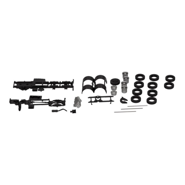 Herpa Reservedelsservice chassis trækker 3-akslet MAN/Roman Diesel (2 stk.) – produktbillede 2