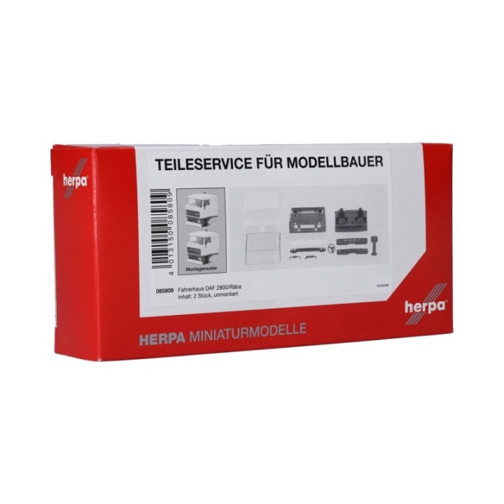 Herpa Reservedelsservice førerhus DAF 2800/Rába (2 stk.) – produktbillede 3