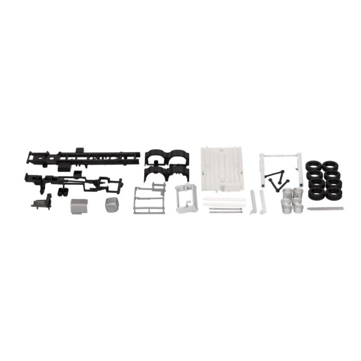 Herpa Reservedelsservice chassis 3a containerbil AK16 Mercedes-Benz (uden FH) 2 stk – produktbillede 2