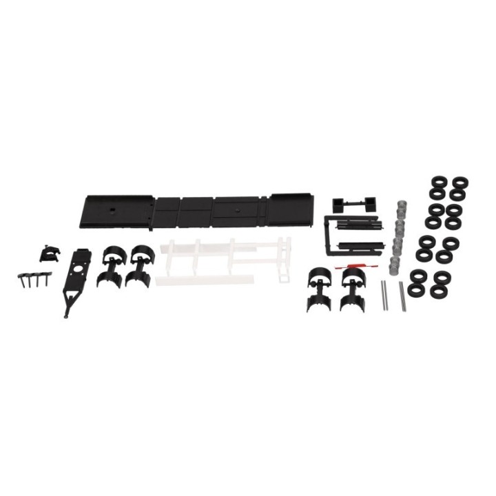Herpa Reservedelsservice chassis 4-akslet Hänger Schweden (2 stk.) – produktbillede 2