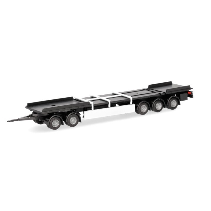 Herpa Reservedelsservice chassis 5-akslet Hänger Schweden (2 stk.) – produktbillede 2