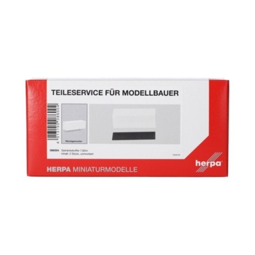 Herpa Reservedelsservice Getränkekoffer 7 82m (2 stk.)