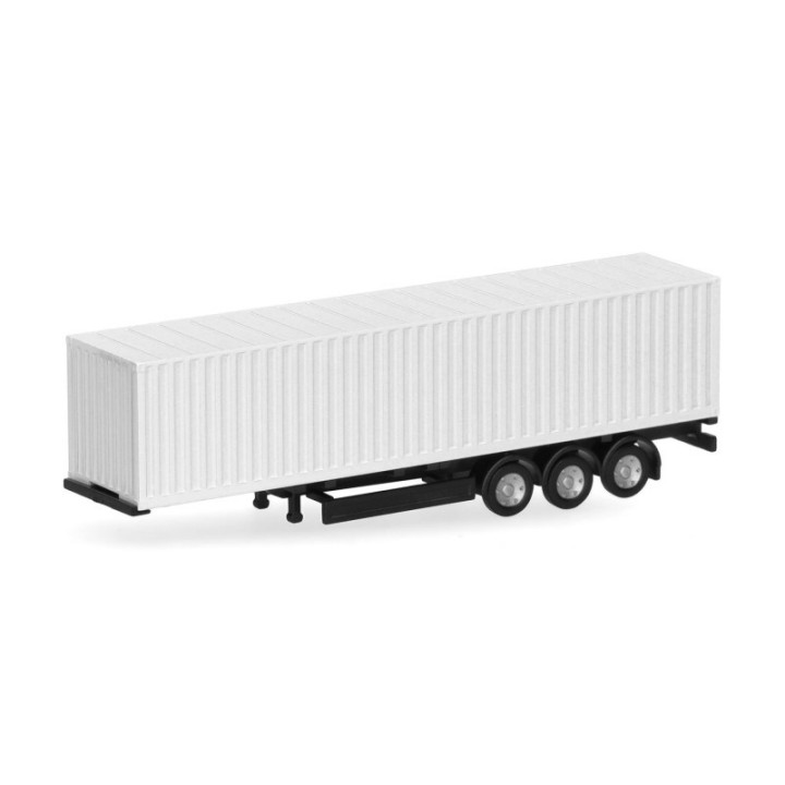 Herpa Reservedelsservice Spur N (1:160) trailer 3-akslet 40ft Container 2 stk