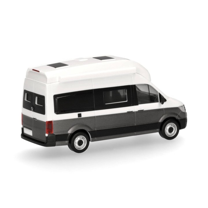 Herpa VW Crafter Grand California 600 candywhite/mojawe beige – produktbillede 2